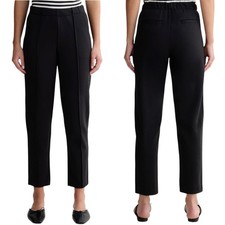 Everlane The Dream Black Pant Straight Leg Pull-On Women's M Workwear Minimalist