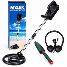 Mylek Metal Detector Waterproof Search Coil Treasure Beginner Children Gold Coin