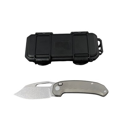 TacKnives Unnamed 3.44'' Titanium Folding Knife
