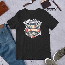The Final Inning Senior Baseball Mom Class of 2026 Graduate Women's t-shirt