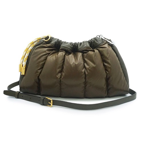MONCLER F209B5L50610 SEASHELL Satchel Nylon, Olive Drab Shoulder Bag