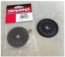 2-pcs Traxxas 3166 66T Spur Gear 32P, E-maxx, Nitro Stampede New in Bag New 2x