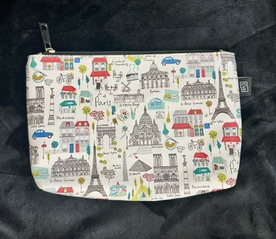 Kiub Jessica Hogarth Paris Cosmetic Pouch, Boutique-style, Makeup, Travel