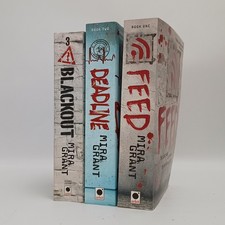 Mira Grant Newsflesh Feed Deadline Blackout UK Orbit 3 PB Book Bundle Lot