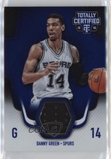 2015-16 Panini Totally Certified Materials Blue 85/99 Danny Green #TCM-DG 00ix