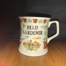 Past Times England “ Head Gardener “ Fine Bone China Mug