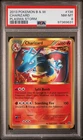 PSA 8 CHARIZARD 136/135 | B&W Plasma Storm SR Graded Pokemon Card HK