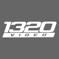 1320 Video Racing Decal Sticker Vinyl