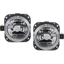 Fog Lights For 2006-2007 Ford Focus Front Driver And Passenger Side Halogen Assy