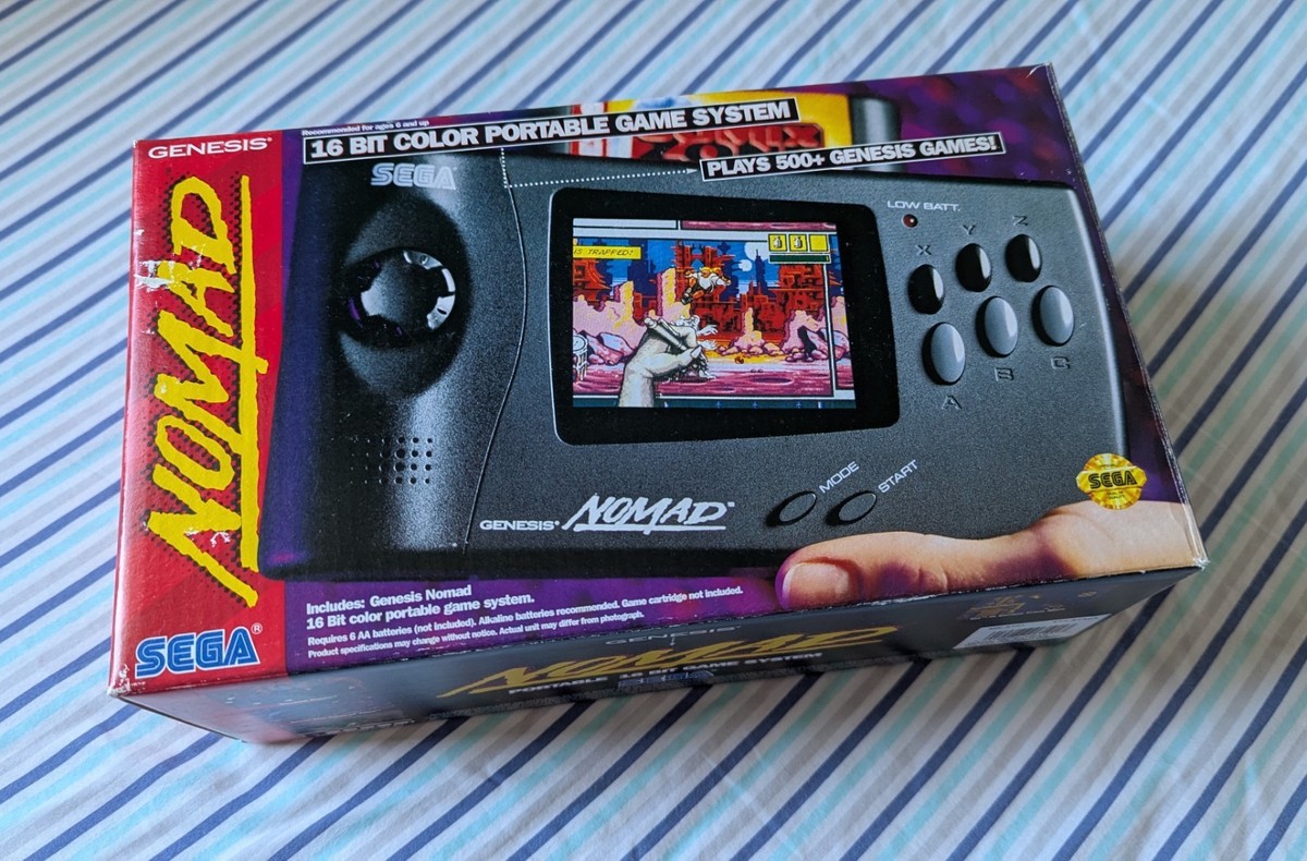 【G1446】SEGA NOMAD Amazon.com: Sega Genesis - Nomad : Video Games
