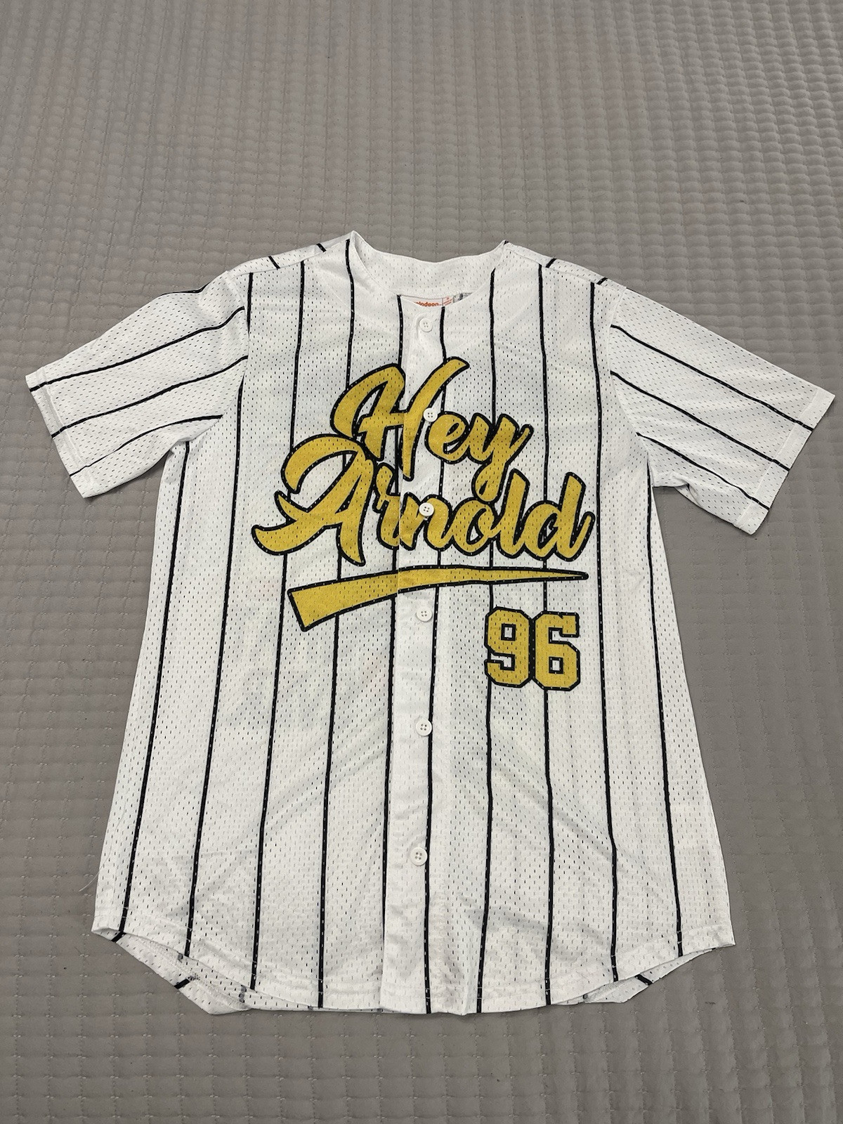 T-shirt Nickelodeon Baseball Jersey Taille M - Occasion Parfait état, éponge Bob