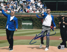 KERRY WOOD signed (CHICAGO CUBS) baseball 8X10 photo BECKETT BAS BY085804