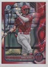 2022 Bowman Chrome Prospects Red Lava Refractor 5/5 Arol Vera #BCP-101 nd3