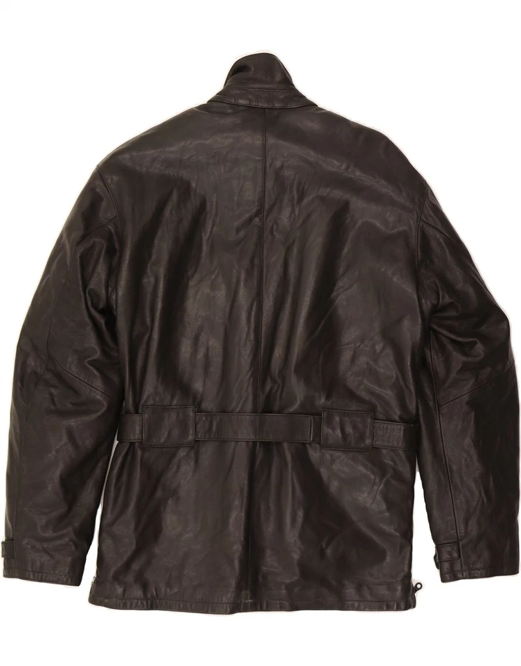 DAINESE Mens Leather Jacket IT 48 Medium Black Leather AM04 - Image 2 of 4