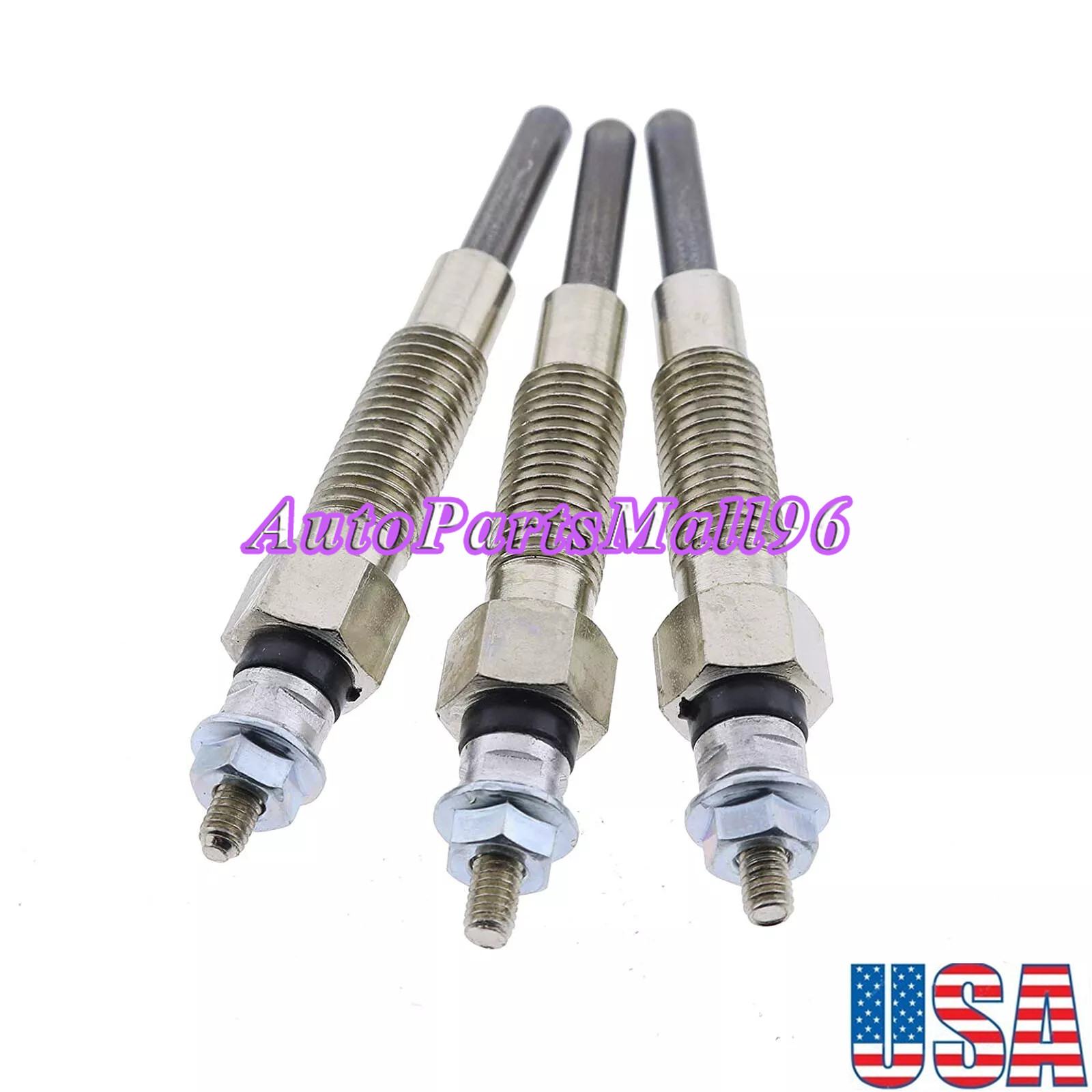 3pcs Glow Plug 2666A013 for Perkins 704-26 UB Engine 700 Series