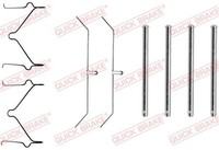 ZubehÖRsatz Scheibenbremsbelag Vorne Quick Brake 109 1129 FÜR Toyota VW