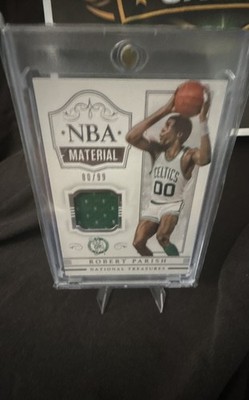 2014-15 Panini National Treasures - Nba Material Robert Parish #NBA-RP /99 (MEM)