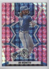 2022 Panini Mosaic Pink Camo Mosaic Prizm Bo Bichette #88 06ja