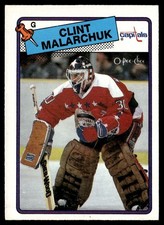 1988-89 O-Pee-Chee Clint Malarchuk Washington Capitals #25