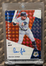 2021 Mosaic Choice Aaron Judge Mosaic Prizm Auto MVP #AM-AJ NY Yankees
