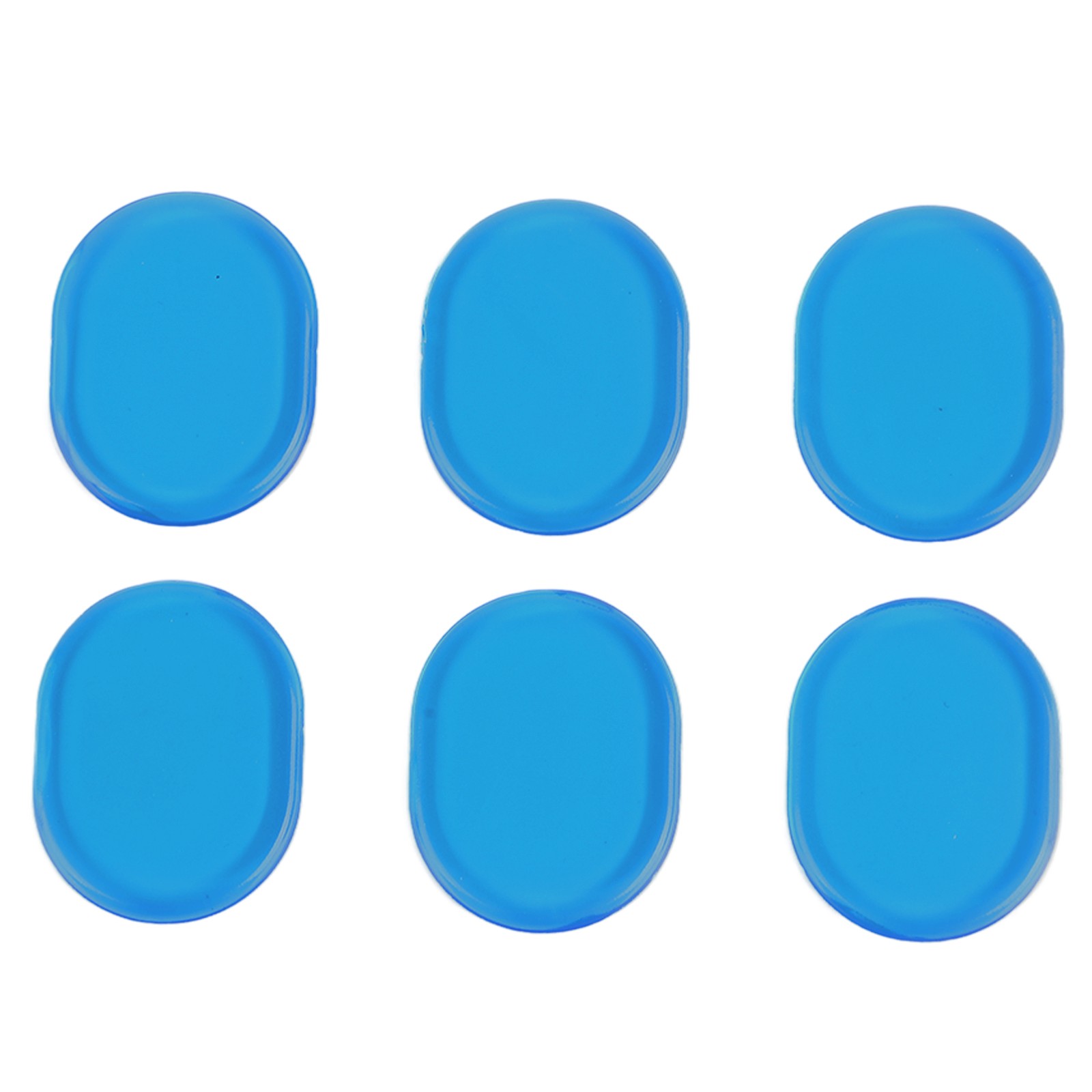 6 Pcs Drum Dampener Silicone Soft Gel Pads Reduce Volume Drum Silencers For BAJ