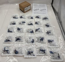 LOT OF 25 CORNING 95-200-99LC OS2 SM PRETIUM UNICAM FIBER OPTIC CABLE CONNECTORS