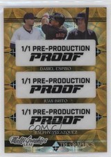 2023 Leaf Eclectic Multigraphics Tri-Graphics 1/1 Daniel Espino Juan Brito ob9