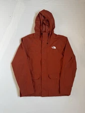 North Face Mountain Parka Red Orange Size Large