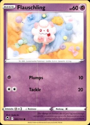 Pokemon 083/195 - Flauschling - Common - SWSH12 Silberne Sturmwinde