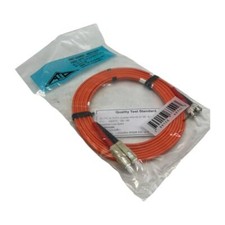 Lot of 3 ATD GBSTC-D2-03 Fiber Optic Patch Cord 3M