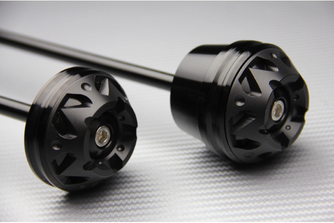 Fourche et protection d'oscillation noir pour moto Yamaha MT-07 2018-2020