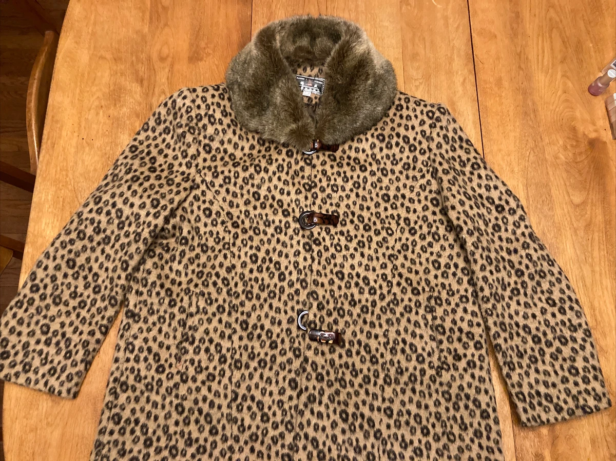 Ebay leopard coat clearance