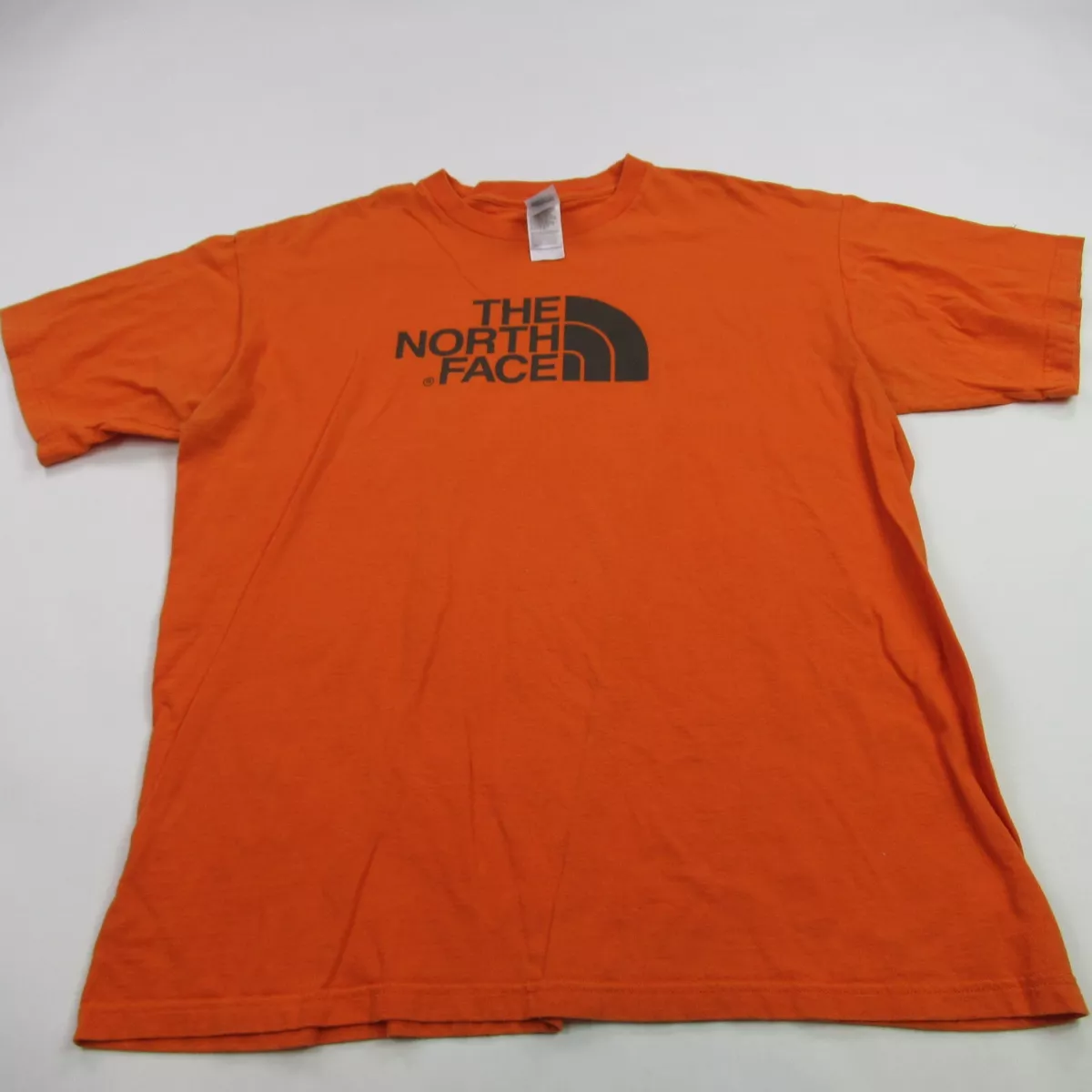 Orange north cheap face shirt