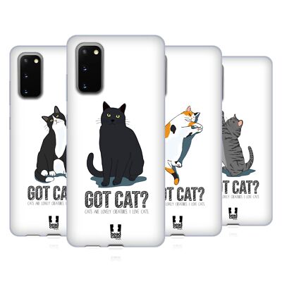 HEAD CASE DESIGNS GOT CAT SOFT GEL HANDYHÜLLE FÜR SAMSUNG HANDYS 1