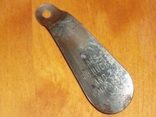 SEARS ROEBUCK AND COMPANY Collectible Steel Shoehorn Vintage Shoe Horn Accessory