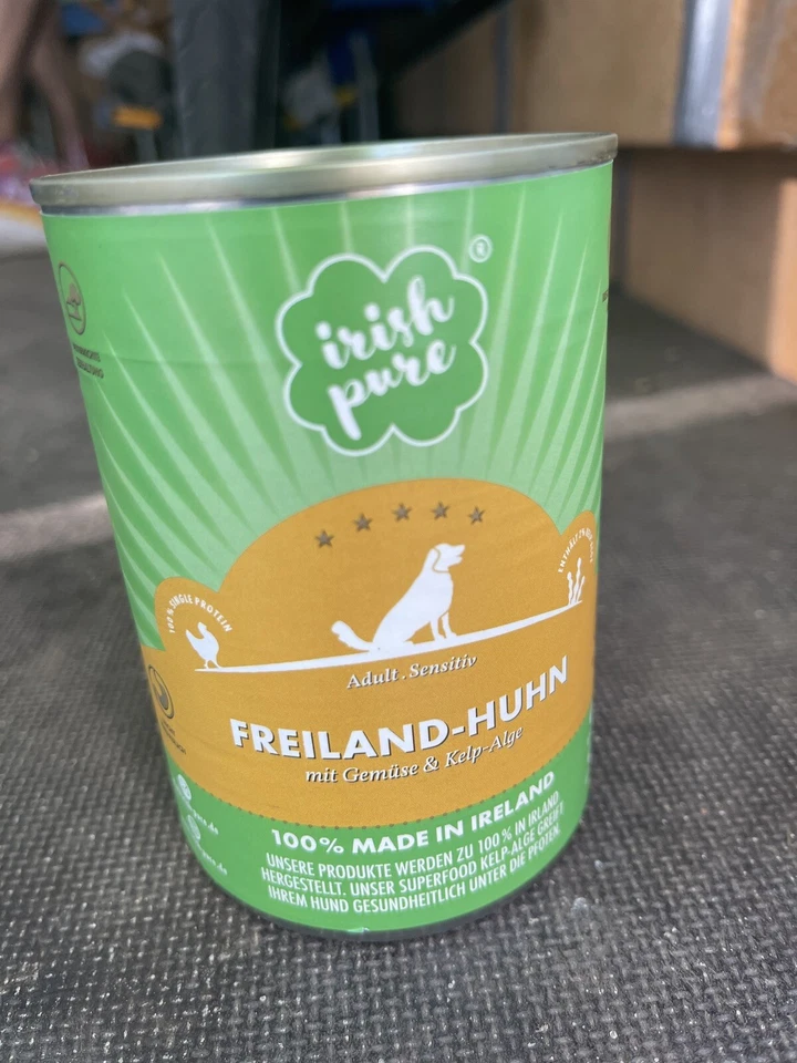 Irisches Freiland-Huhn Gemüse & Kelp-Alge