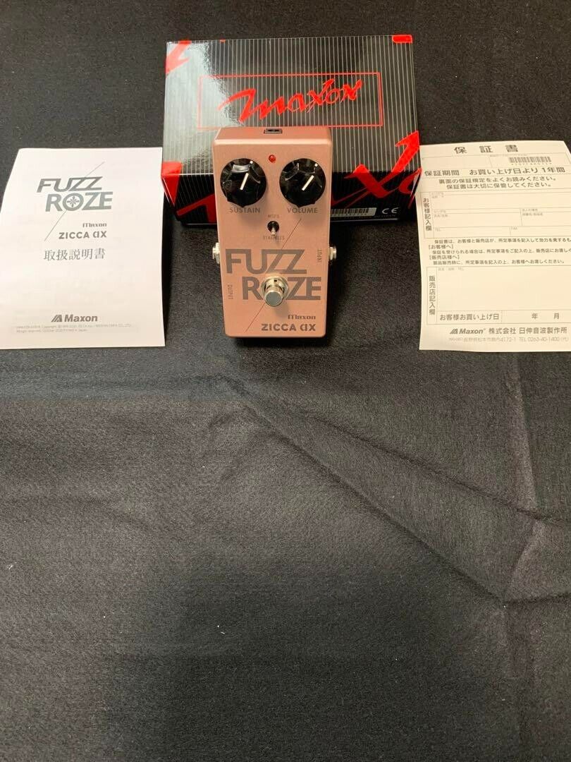 maxon FUZZ ROZE ZICCA ax char signature Limited 100 units maxon FUZZ ROZE ZICCA ax char signature Limited 100 units