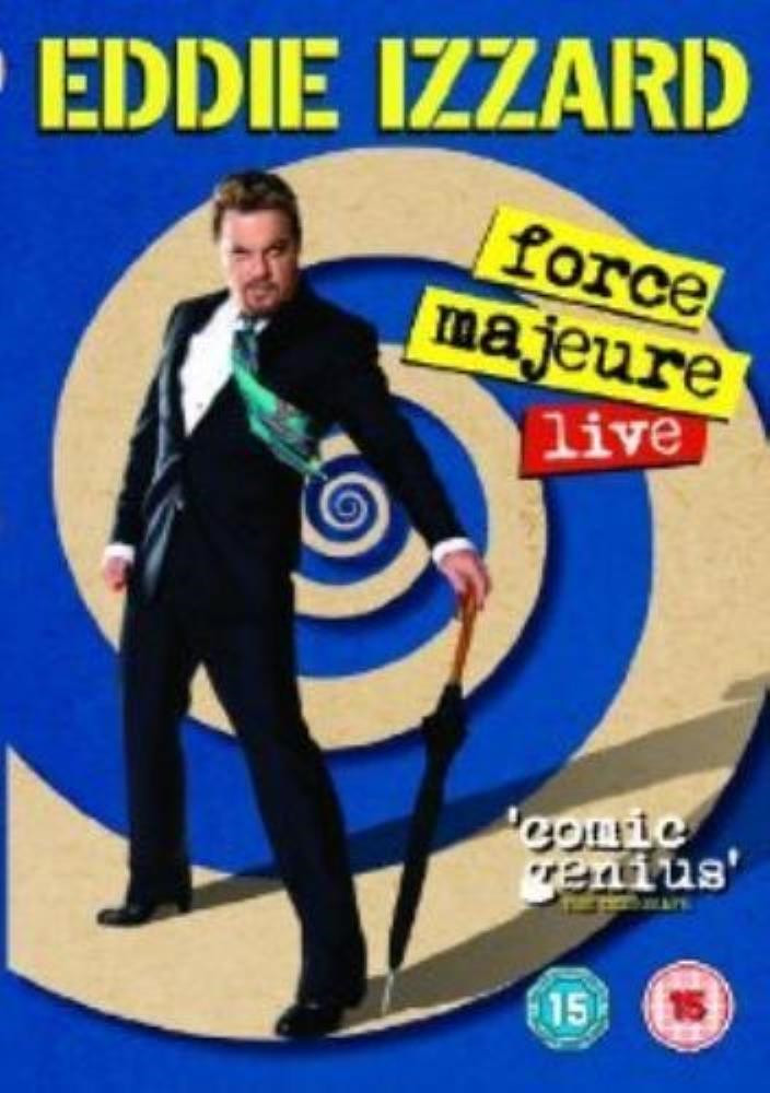 Eddie Izzard: Force Majeure Live DVD (2013) New FREE SHIPPING