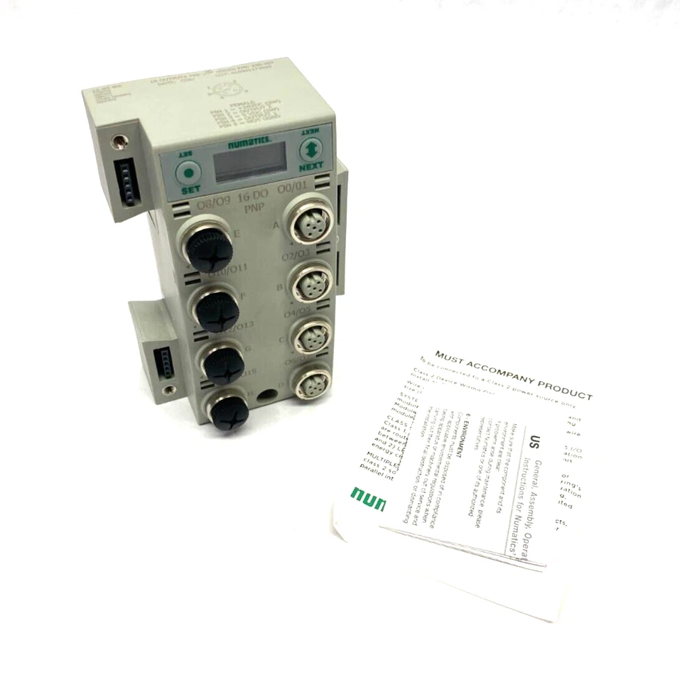 Numatics 240-207 Digital I/O Module 16x PNP Output 5-Pin M12 Ports - Image 4 of 4