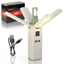 3in1 Portable Tent Light LED Lamp Camping Flashlight Combo Lantern USB Equipment