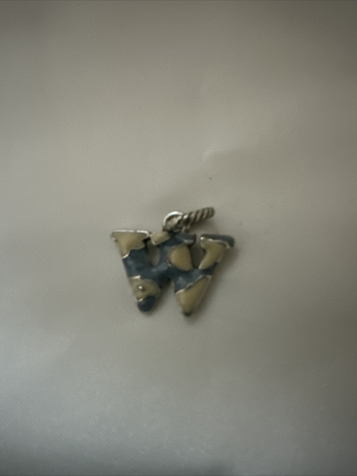 Brighton Silvertone/multicolor Initial Charm “W” - image 2