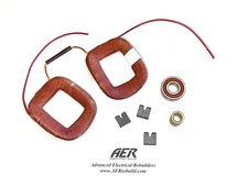 1926-33 Chevrolet Delco Remy Generator 12 Volt Conversion Rebuild Kit Field Coil