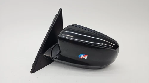 2009-2013 BMW X5M X5 M E70 Left Driver Side View Door Mirror Assembly Black OEM