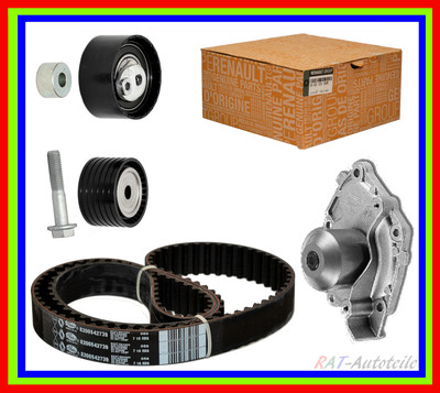 Original RENAULT Zahnriemensatz+WAPU LAGUNA 2 3 CLIO 3 ESPACE MEGANE SCENIC 2 