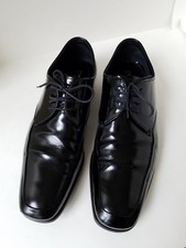 PRADA Men Shoes Patent Leather