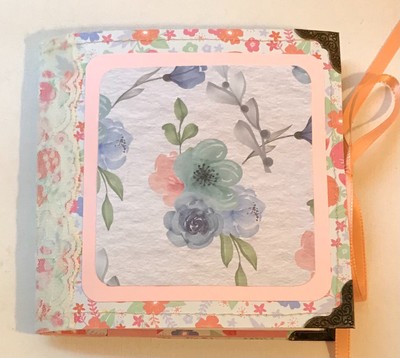 Junk Journal Handmade   With pockets belly bands tucks journal cards tags
