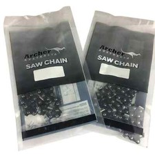 Genuine Archer Chainsaw Chain Fit Parker 62cc 20" .325 0.058 1.5 76DL Pack of 2