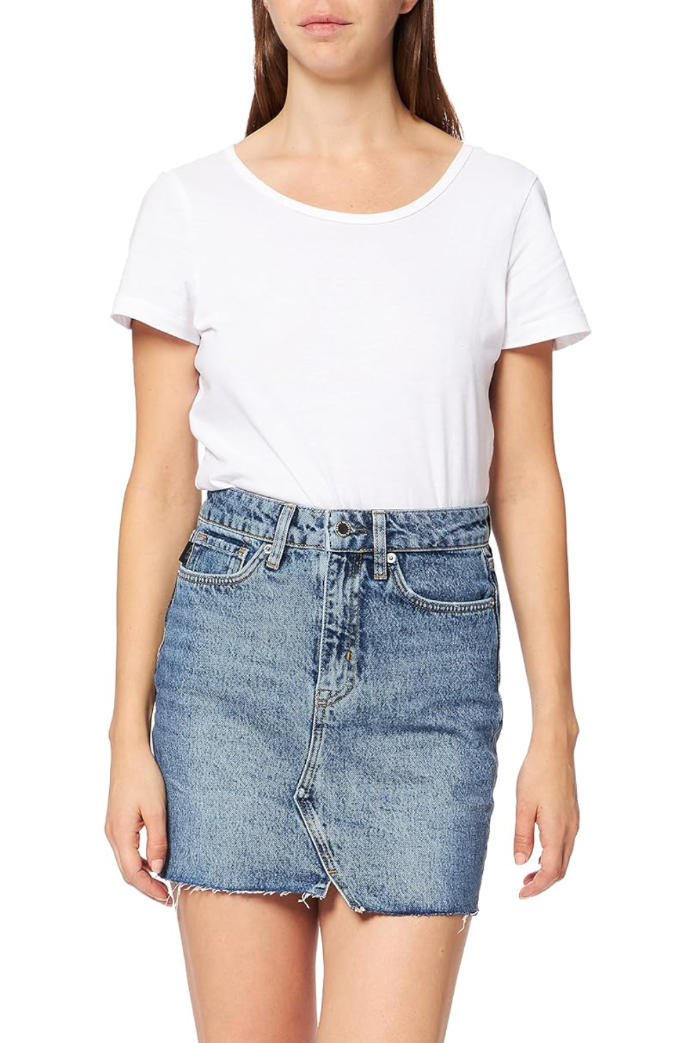 Superdry Denim minigonna denim da donna W28