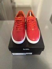 Coach Citysole Leather Court Bright Cardinal Mango C30085 Mens Size: 8.5