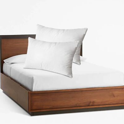 Gänsefedern Daunen Kissen 2/4 Pack Baumwolle Bezug Fester Halt Hotel Kollektion